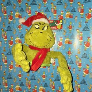 Dr Suess The Grinch Tree Hugger Tree Topper Christmas Holiday Decoration New